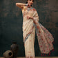 Kalamkari Cotton Blend Printed Saree