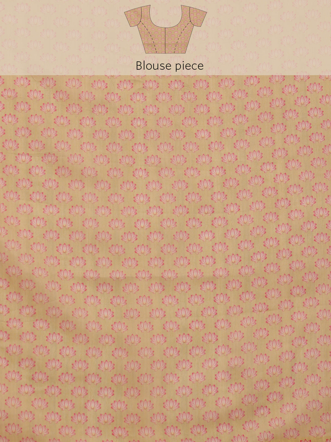 Kalamkari Cotton Blend Printed Saree