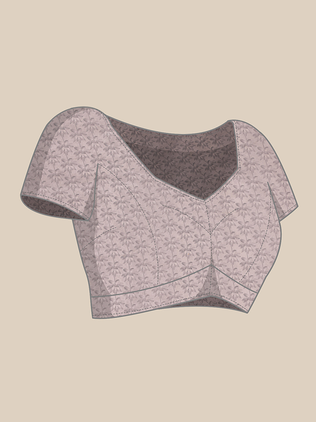 Kalamkari Cotton Blend Printed Saree