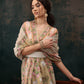 Kalamkari Cotton Blend Printed Saree