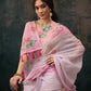 Kalamkari Cotton Blend Printed Saree