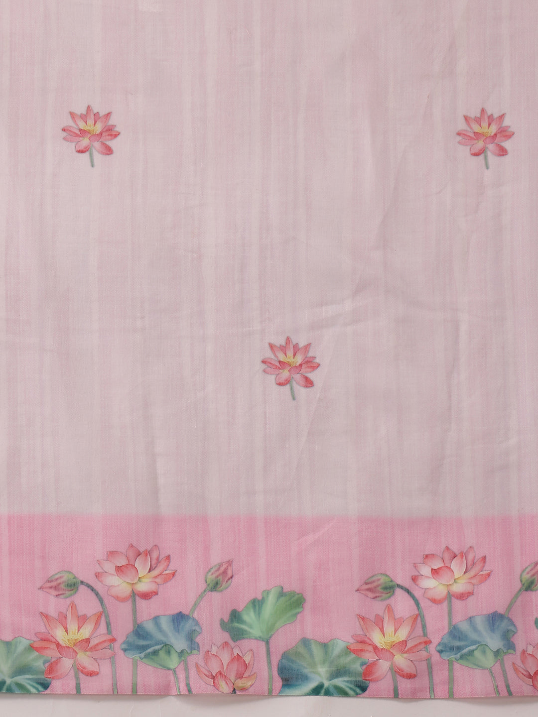 Kalamkari Cotton Blend Printed Saree