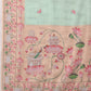 Kalamkari Cotton Blend Printed Saree