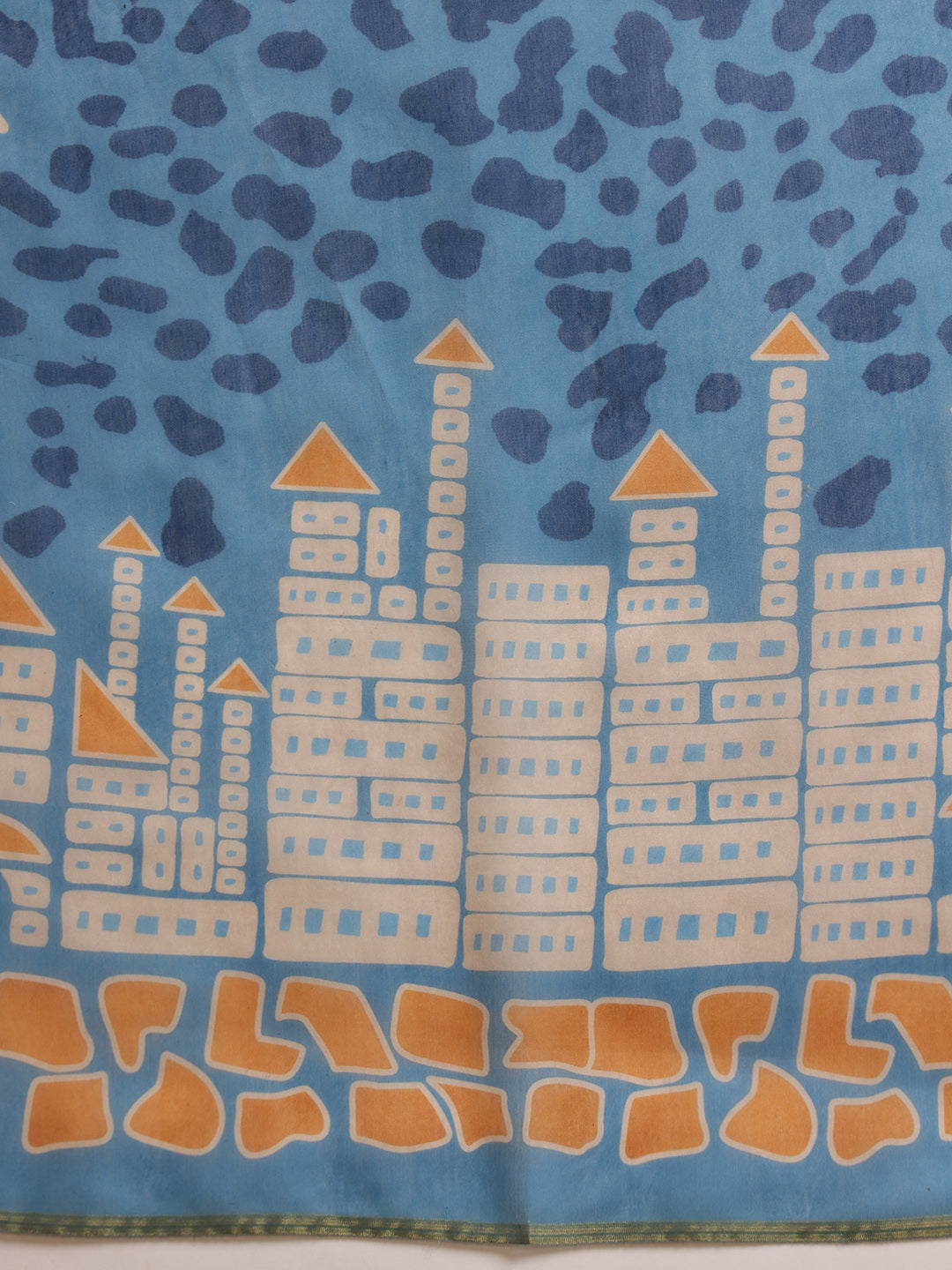 Women's Digital Printed Chanderi Saree