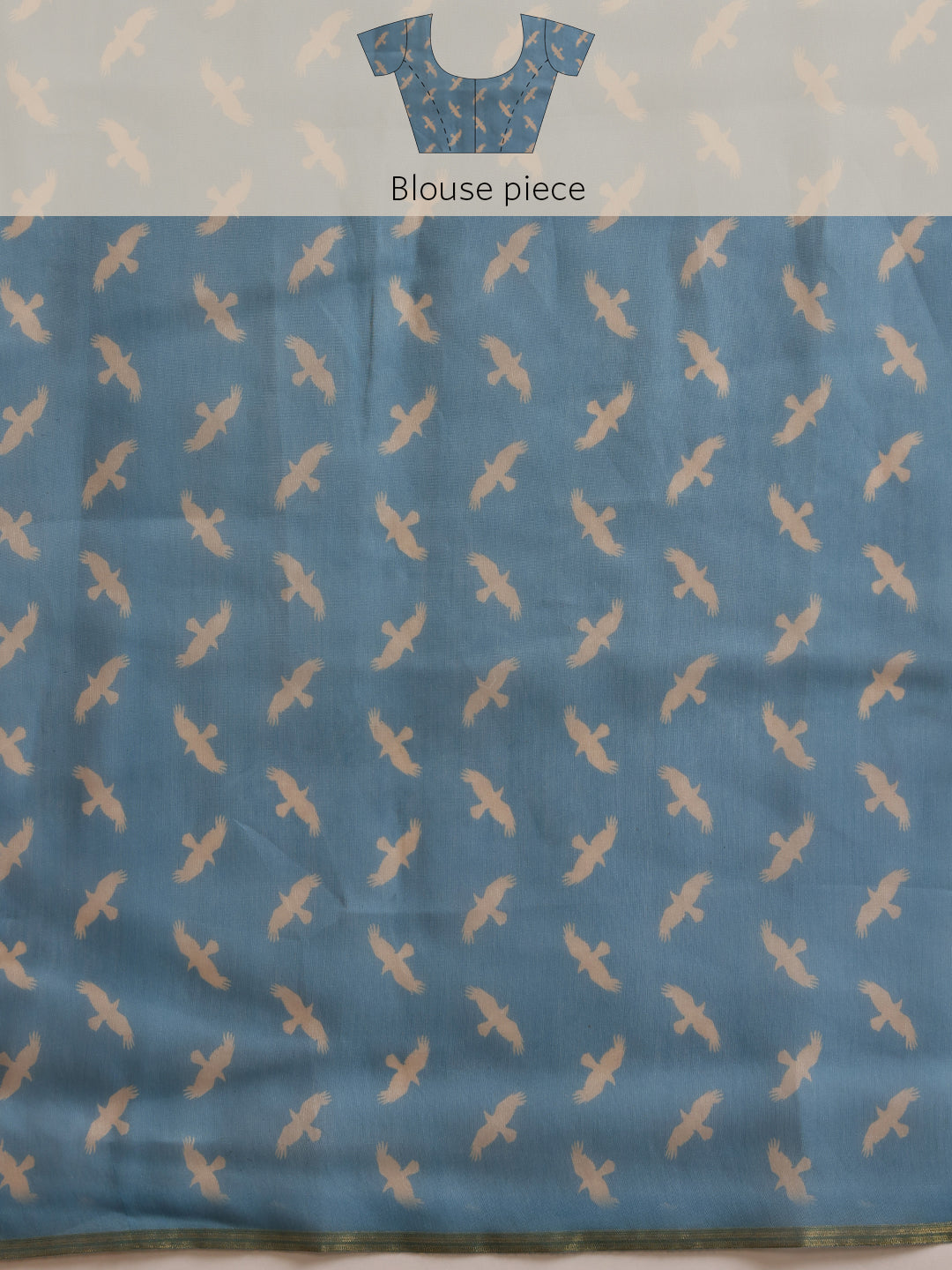 Women's Digital Printed Chanderi Saree