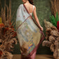 Women's Digital Printed Chanderi Saree