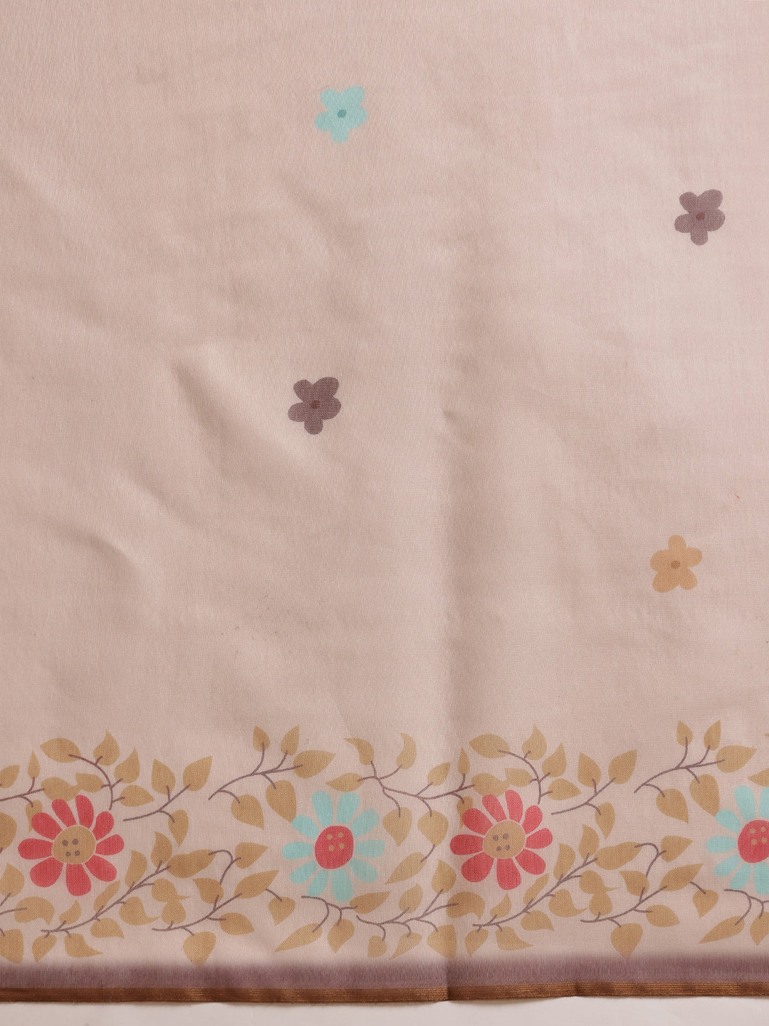 Women's Digital Printed Chanderi Saree