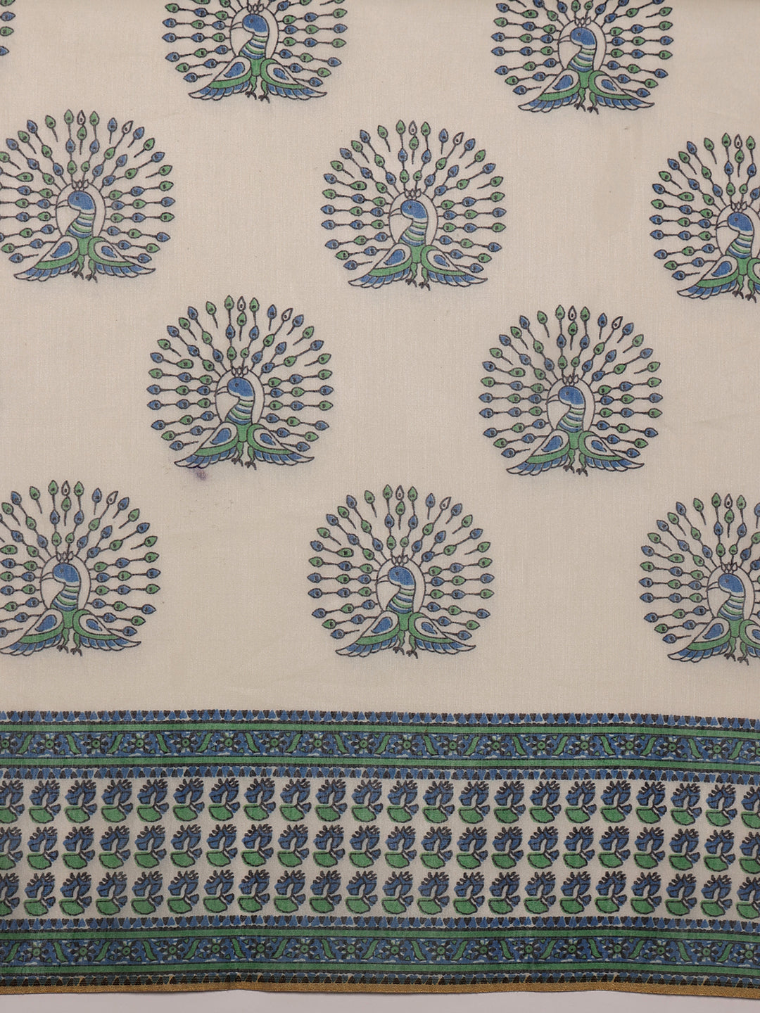 Women's Digital Printed Chanderi Saree