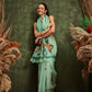 Women's Digital Printed Chanderi Saree