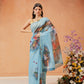 Women's Digital Printed Chanderi Saree