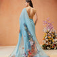 Women's Digital Printed Chanderi Saree