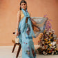 Women's Digital Printed Chanderi Saree