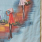 Women's Digital Printed Chanderi Saree