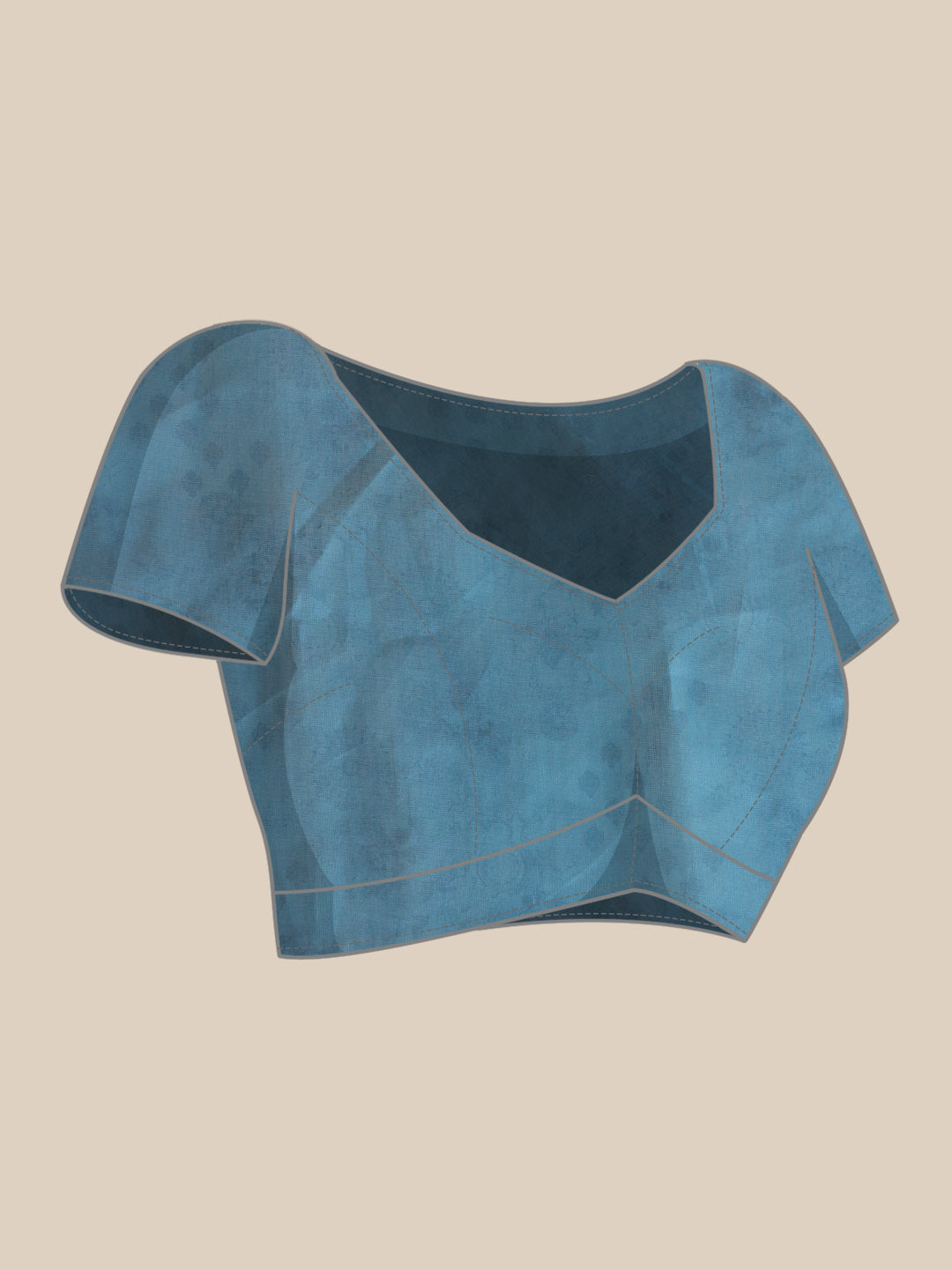 Women's Digital Printed Chanderi Saree