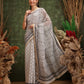 Women's Digital Printed Chanderi Saree