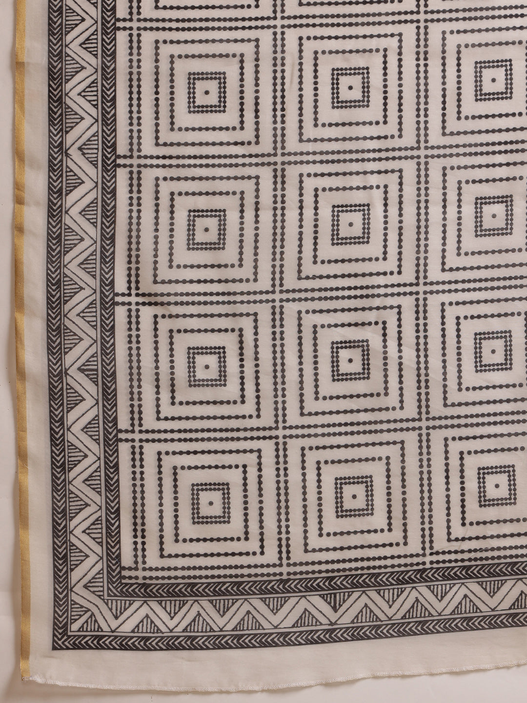 Women's Digital Printed Chanderi Saree