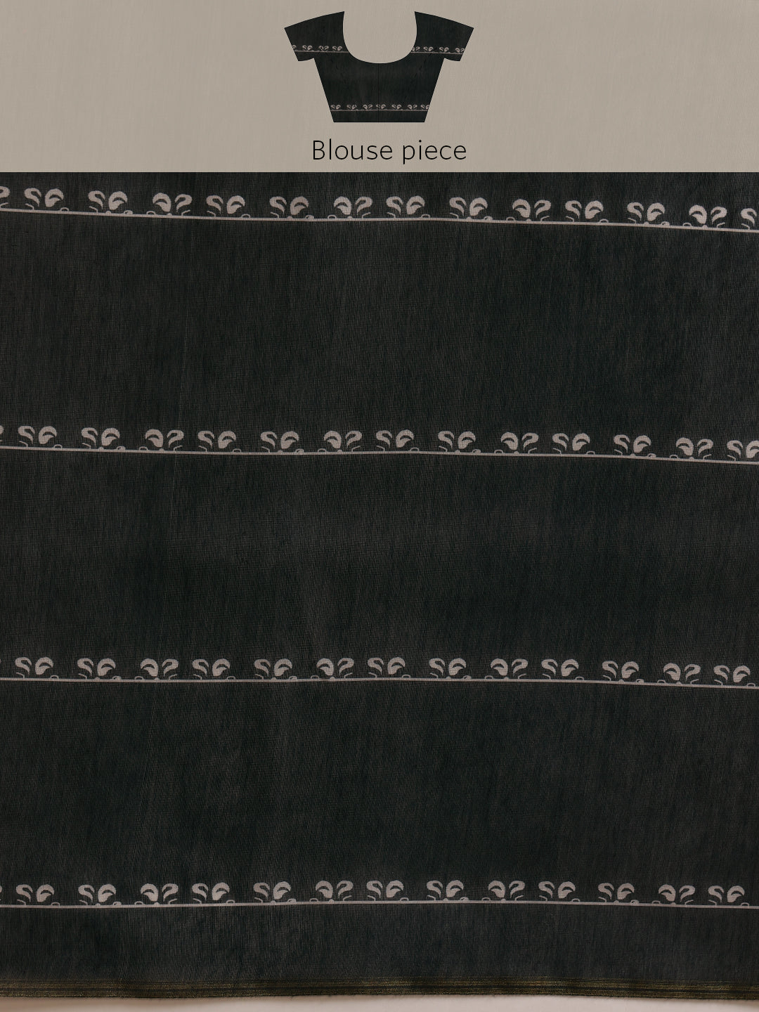 Women's Digital Printed Chanderi Saree