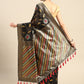 Woven Thread Cotton Saree With Unstitched Blouse Piece