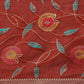 Woven Thread Cotton Saree With Unstitched Blouse Piece