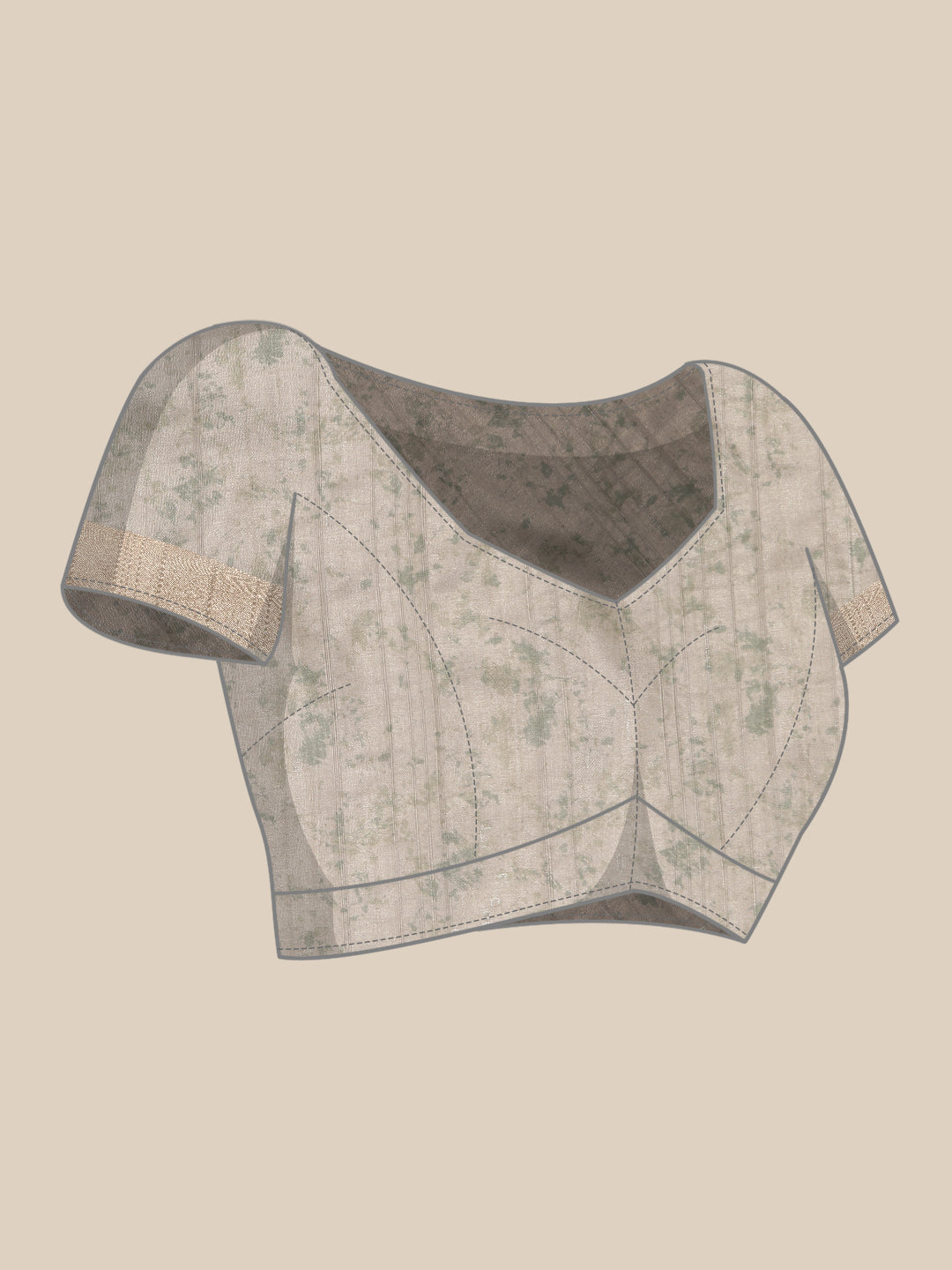 Soft Silk Digital Printed Zari Border Saree