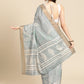 Soft Silk Digital Printed Zari Border Saree