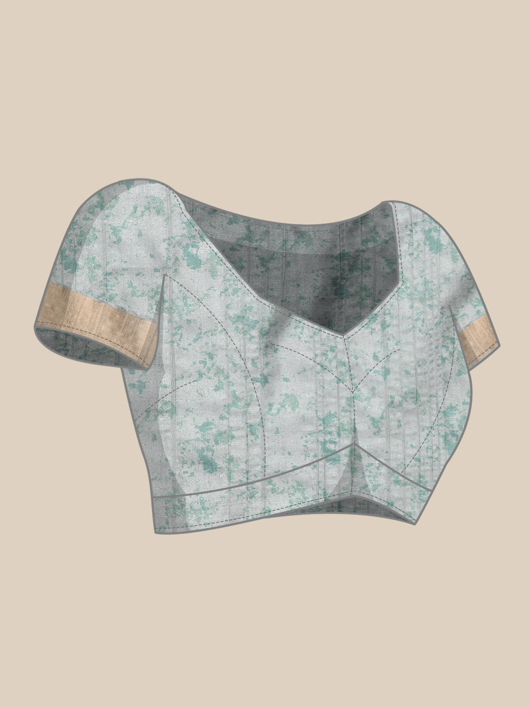 Soft Silk Digital Printed Zari Border Saree