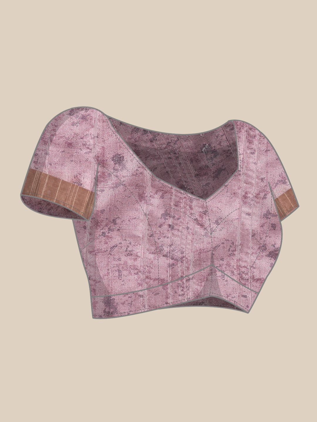 Soft Silk Digital Printed Zari Border Saree