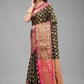 Women's Banarasi Silk Zari Woven Saree