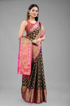 Women's Banarasi Silk Zari Woven Saree