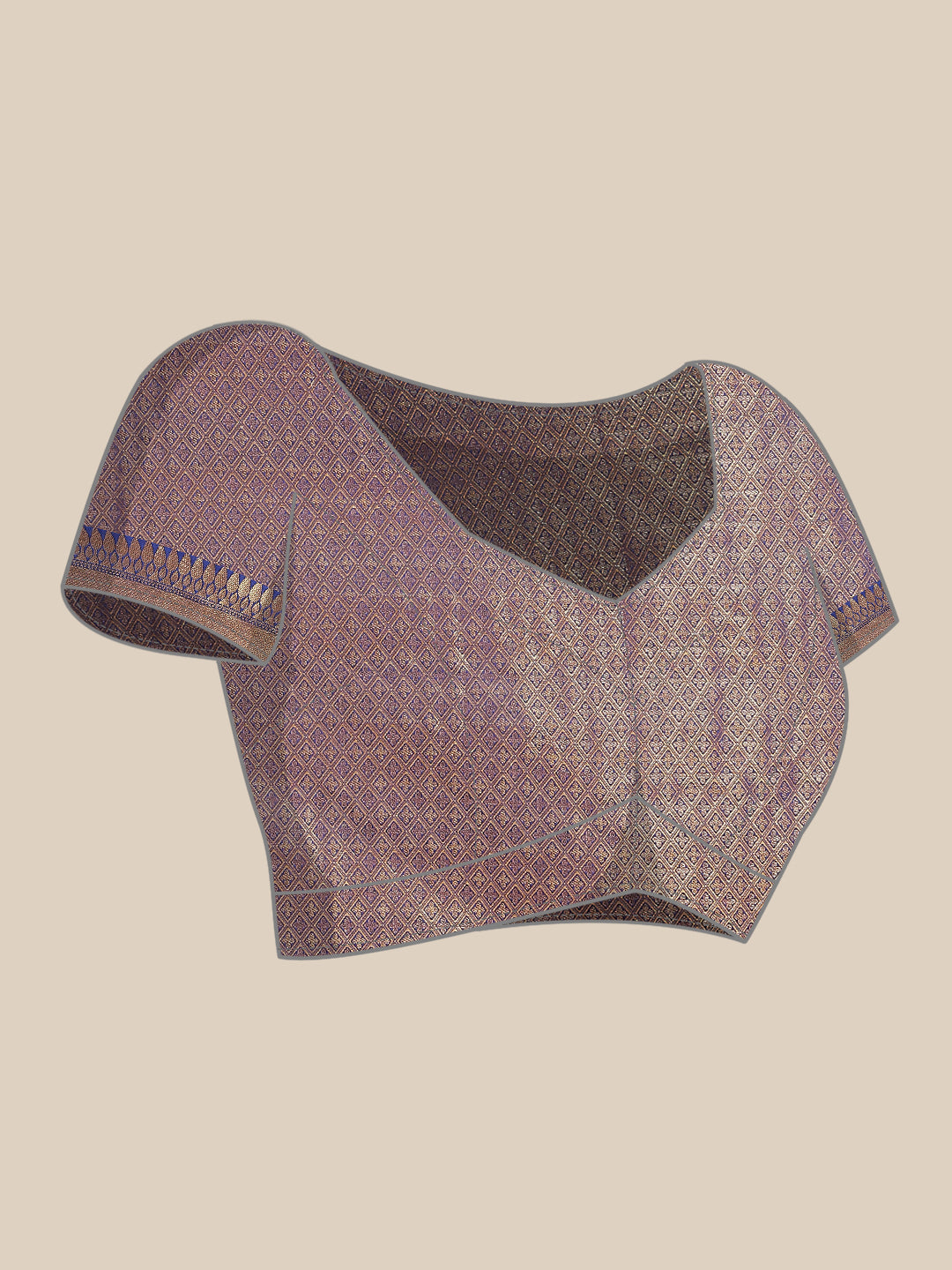 Women's Brocade Zari Woven Saree