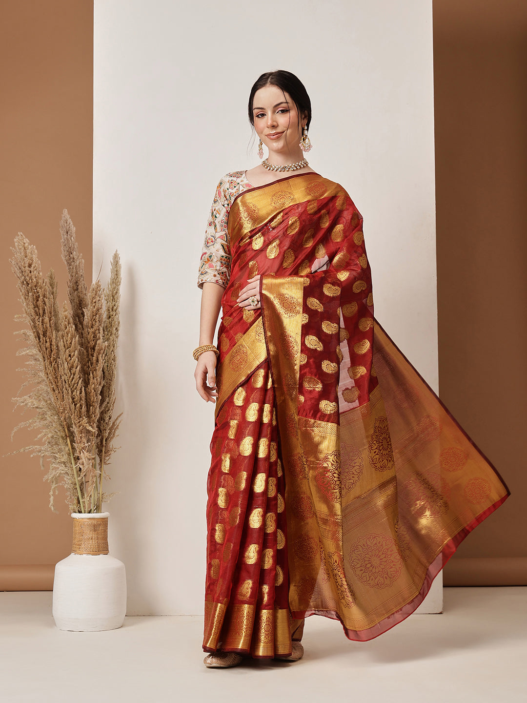 Banarasi Silk Zari Woven Saree