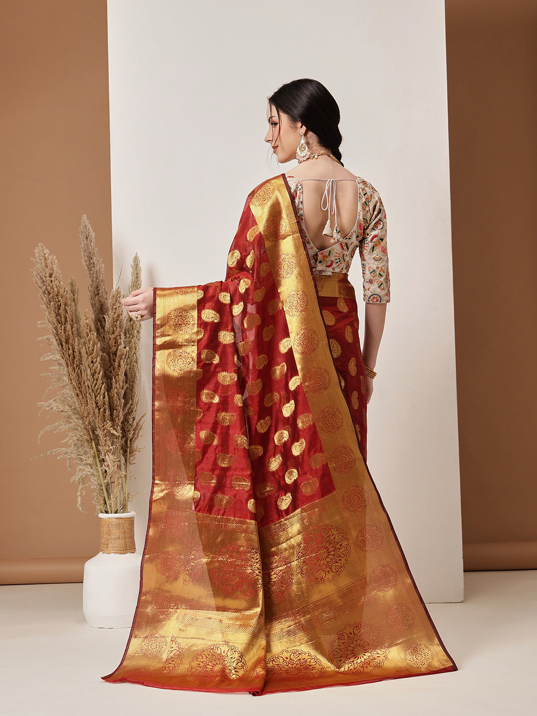 Banarasi Silk Zari Woven Saree