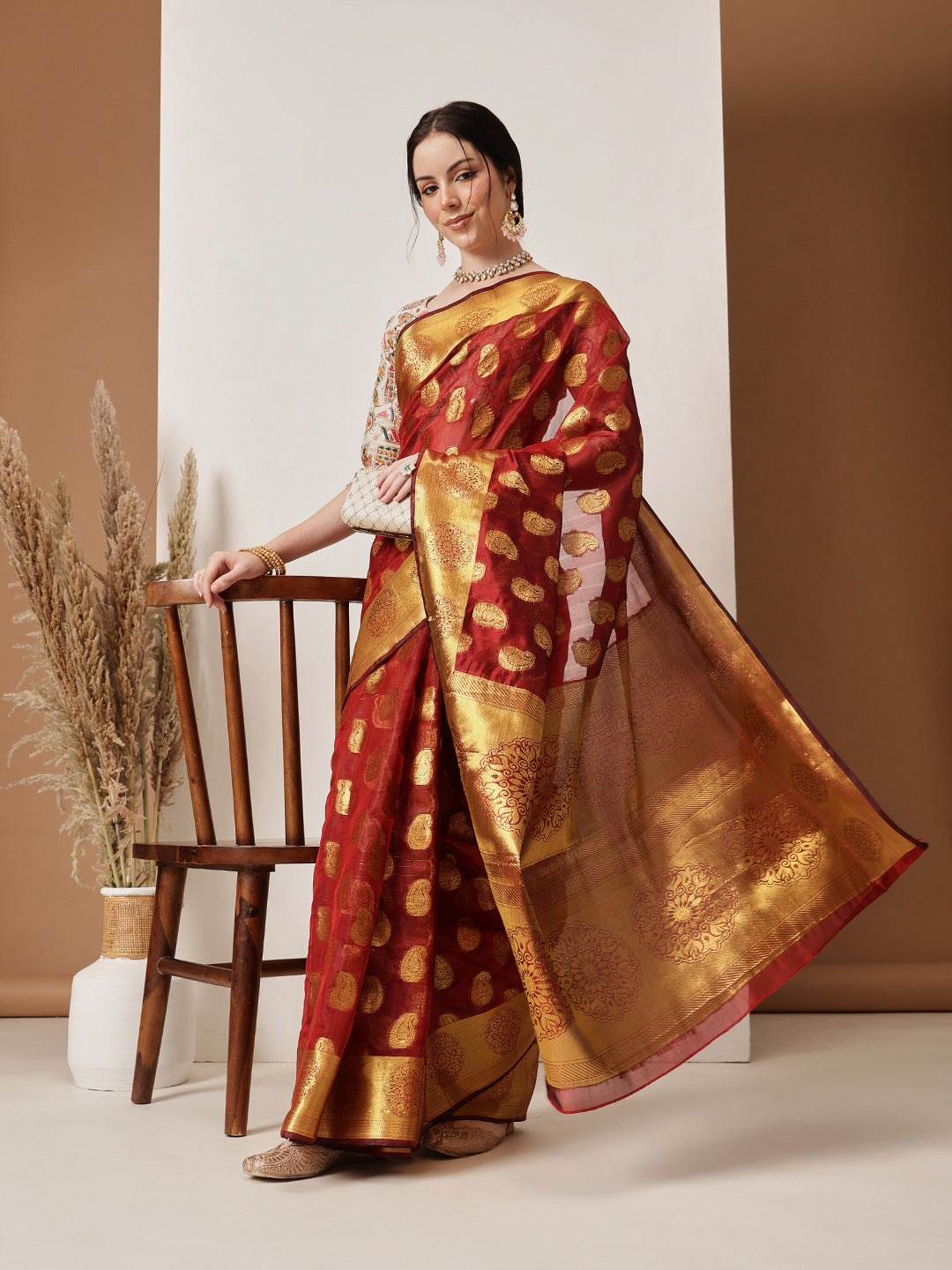 Banarasi Silk Zari Woven Saree