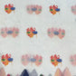 Digital Printed Holi Special Chanderi White & Multicolored Saree