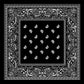 Unisex Soft Breathable Mul Cotton Digital Printed Bandanas (50CM X 50CM)