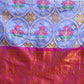 Ikat Woven Design Saree