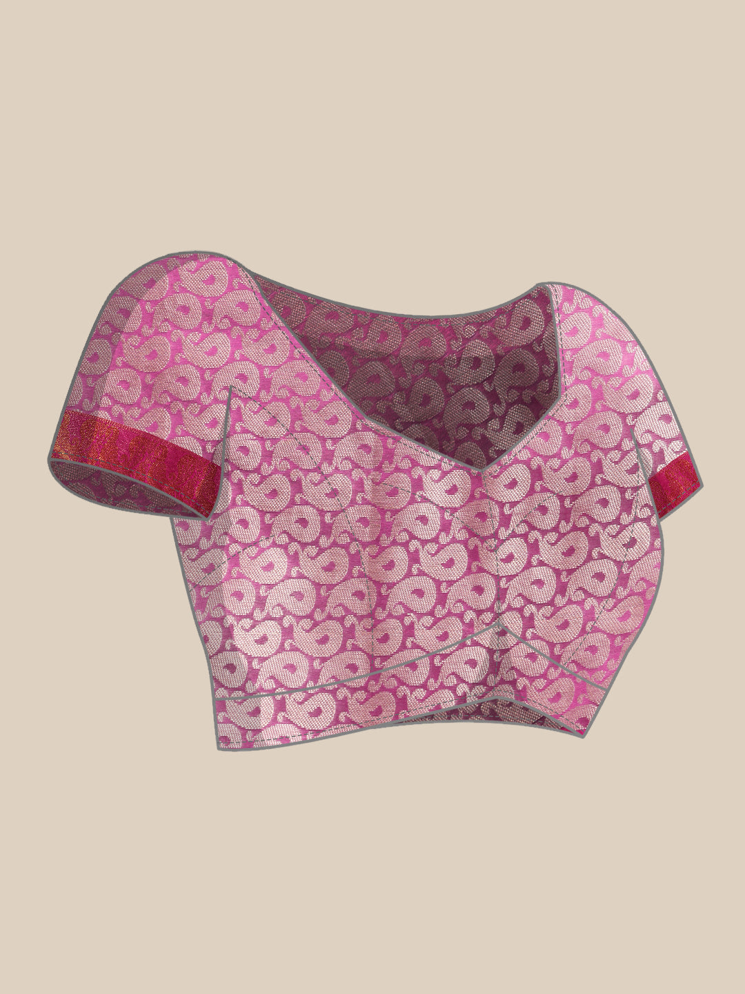 Ikat Woven Design Saree