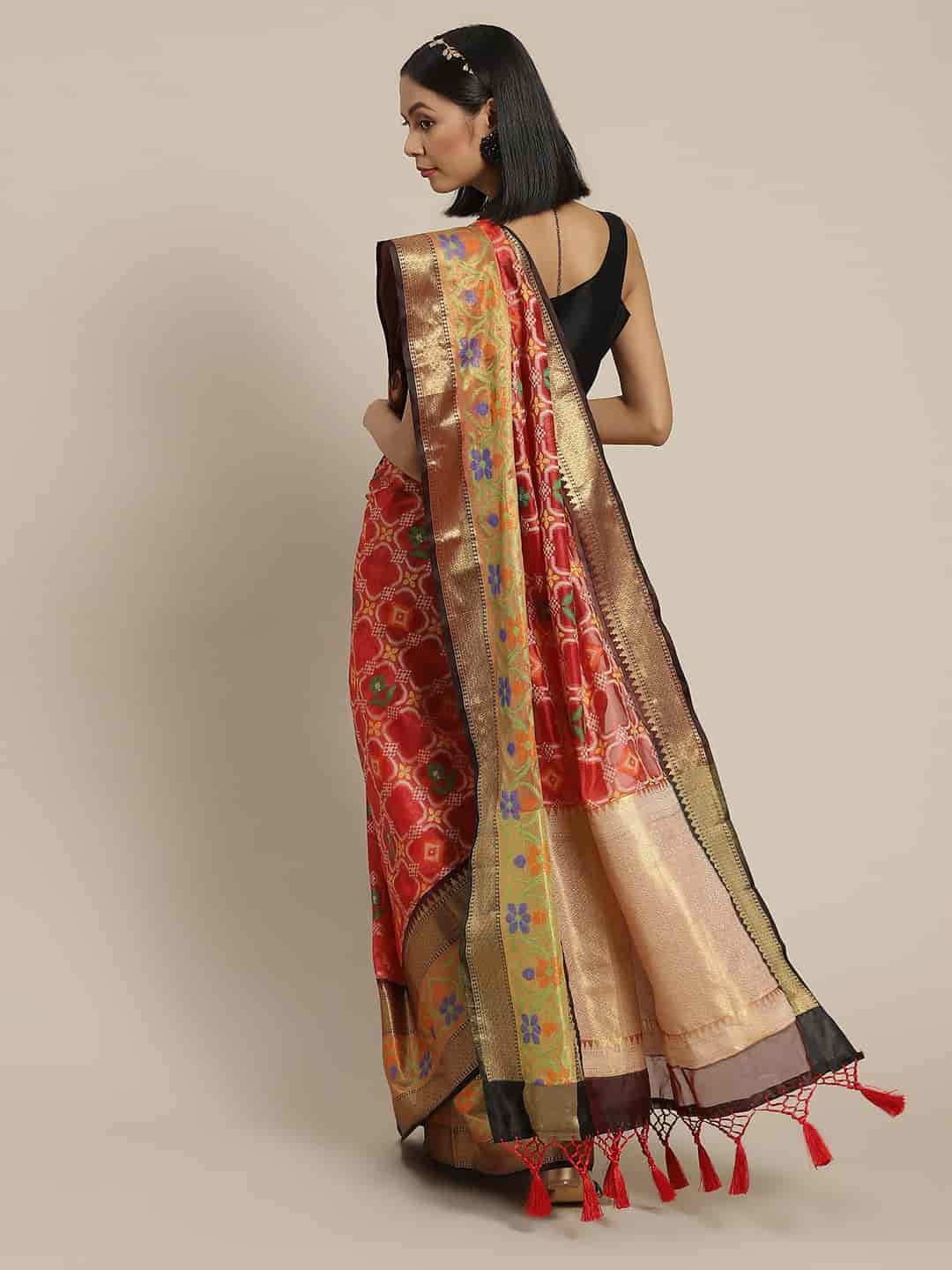 Pochampally Ikat Designer Silk Saree