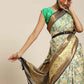 Ikat Woven Design Saree