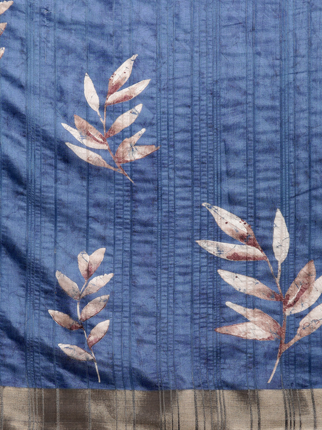 Soft Silk Floral Printed Zari Woven Border Saree