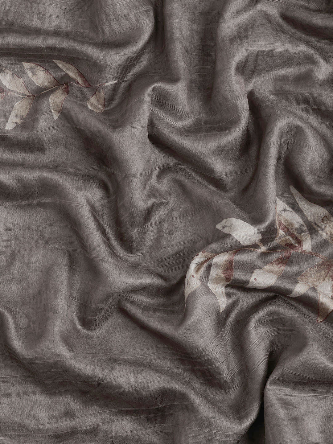 Soft Silk Floral Printed Zari Woven Border Saree
