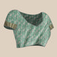 Soft Silk Floral Printed Zari Woven Border Saree