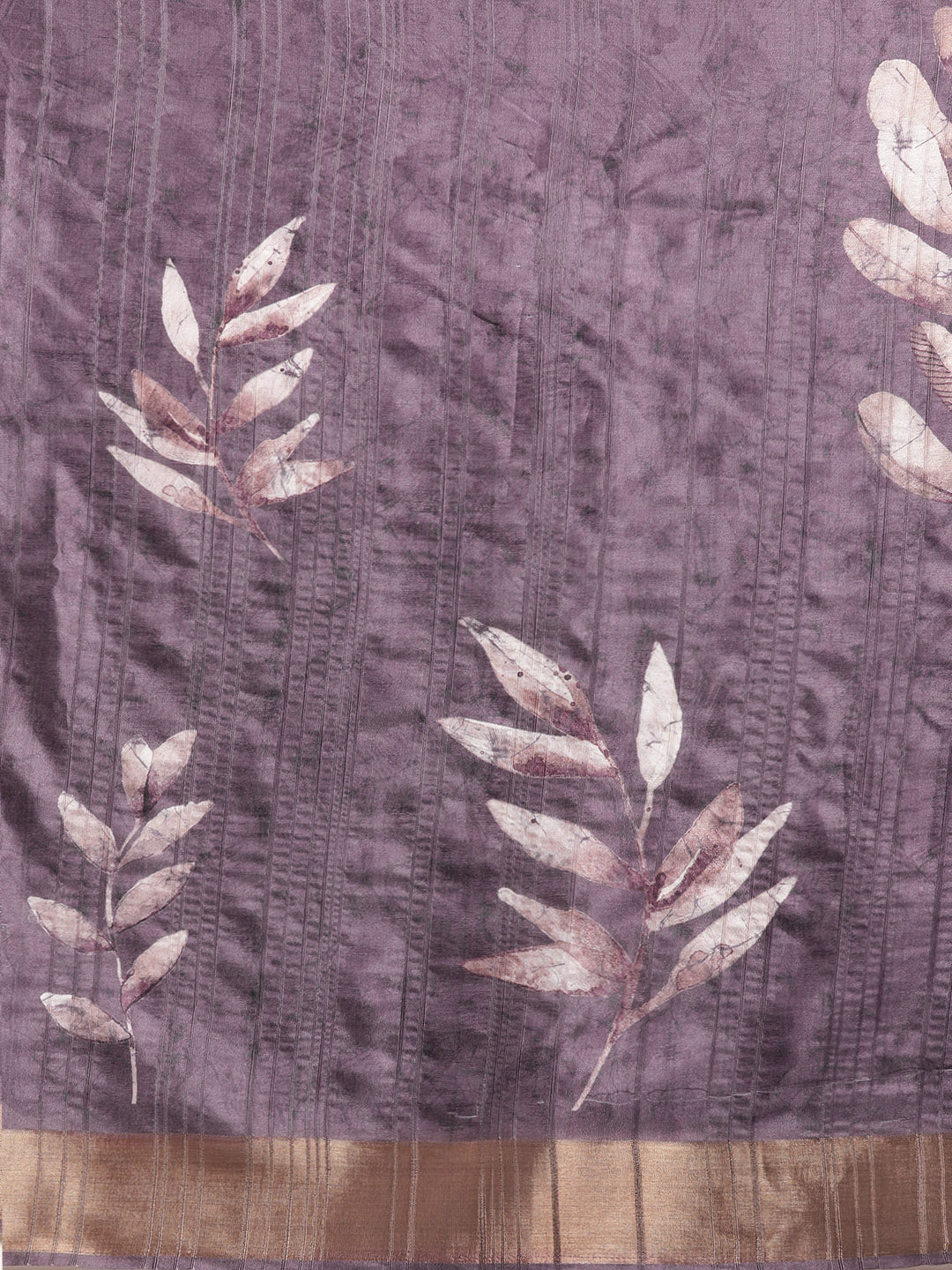 Soft Silk Floral Printed Zari Woven Border Saree