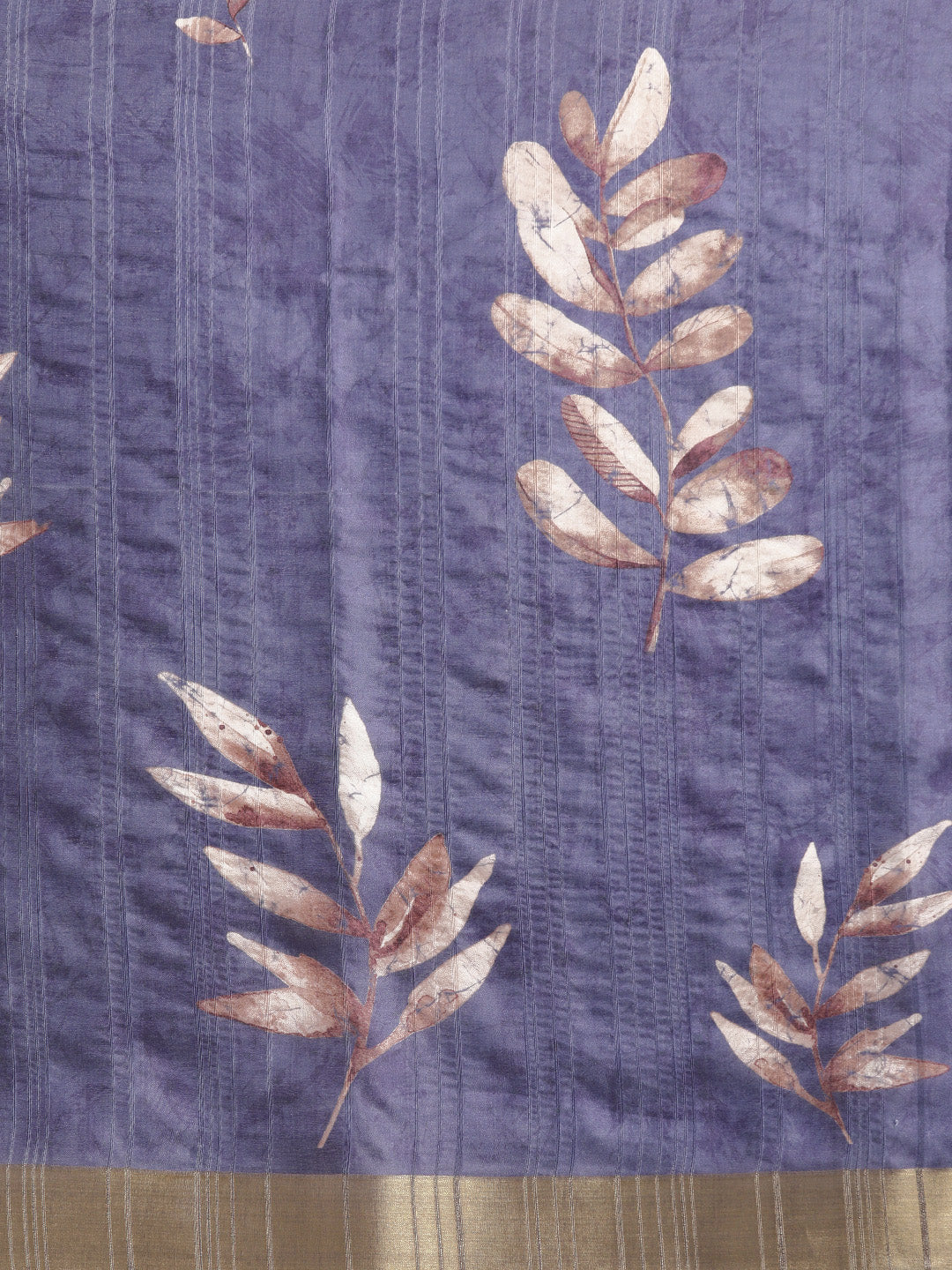 Soft Silk Floral Printed Zari Woven Border Saree