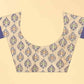 Kalamkari Digital Printed Indigo Saree