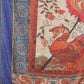 Kalamkari Digital Printed Indigo Saree