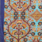 Kalamkari Digital Printed Indigo Saree