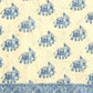Kalamkari Digital Printed Indigo Saree