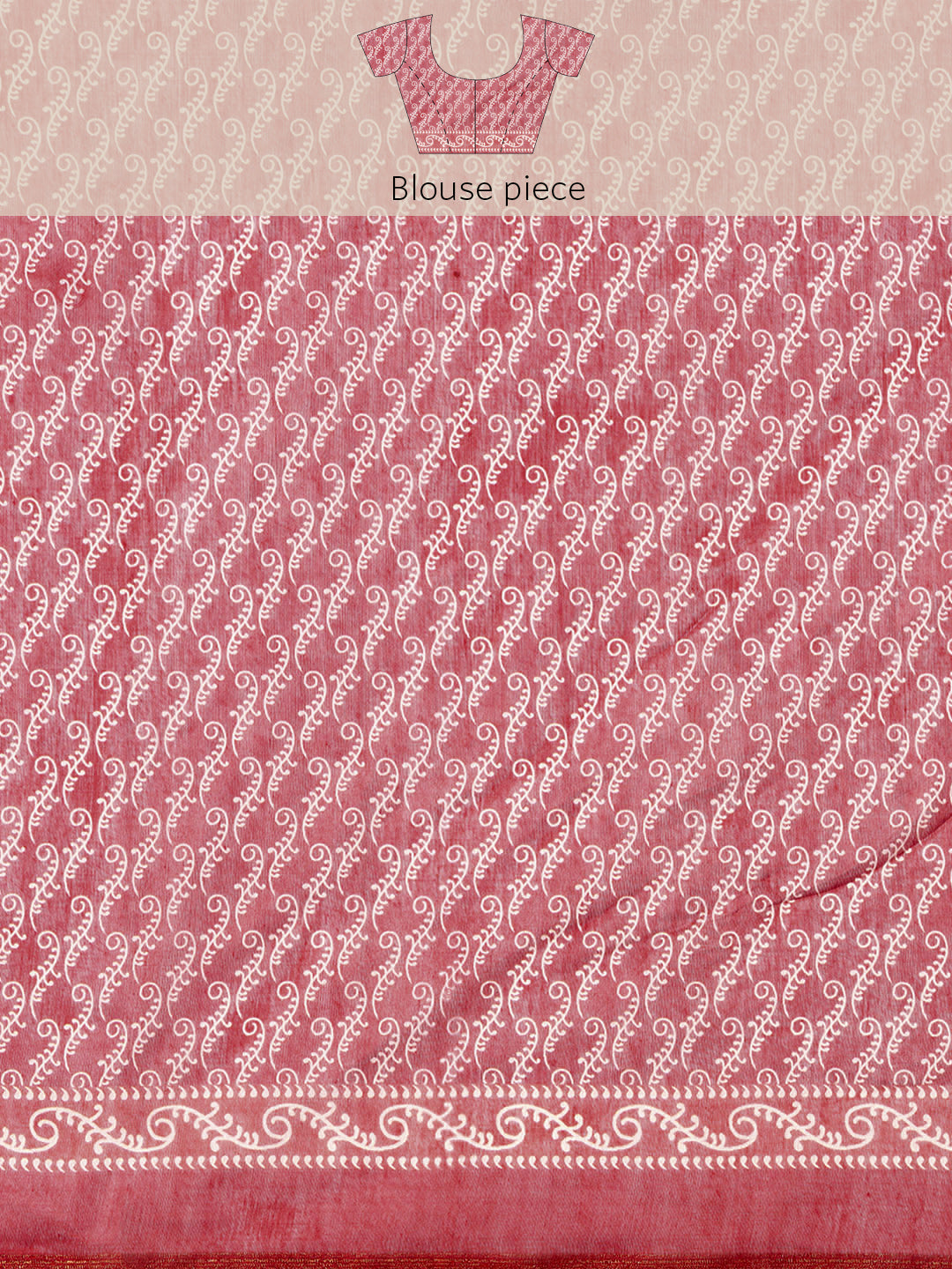 Kalamkari Digital Printed Indigo Saree