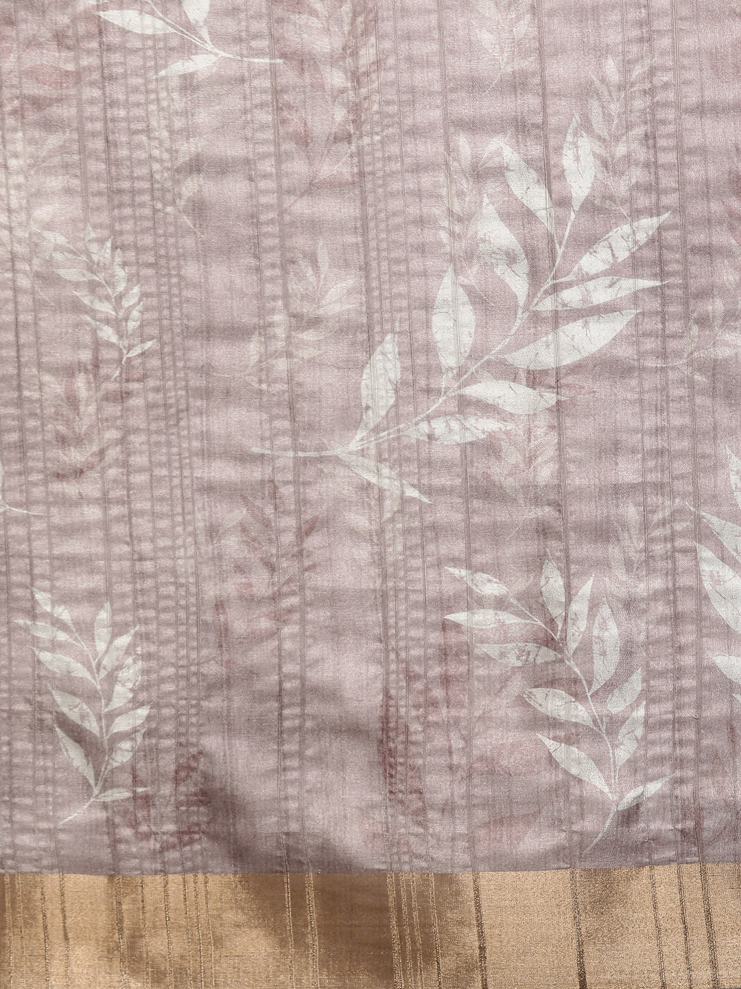 Soft Silk Floral Printed Zari Woven Border Saree